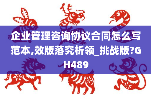 企业管理咨询 第150页