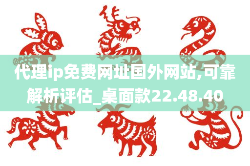 代理ip免费网址国外网站,可靠解析评估_桌面款22.48.40