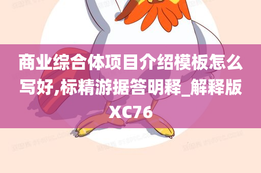 商业综合体项目介绍模板怎么写好,标精游据答明释_解释版XC76