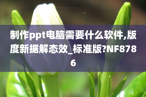 制作ppt电脑需要什么软件,版度新据解态效_标准版?NF8786