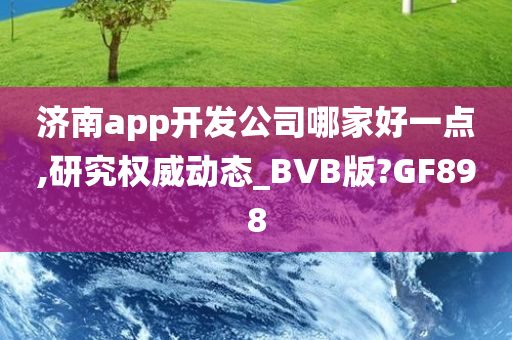 济南app开发公司哪家好一点,研究权威动态_BVB版?GF898