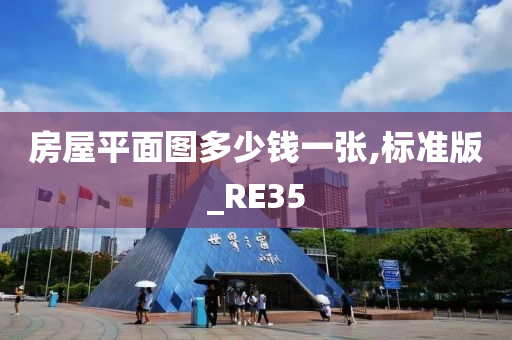 房屋平面图多少钱一张,标准版_RE35