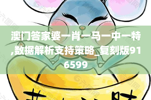 澳门答家婆一肖一马一中一特,数据解析支持策略_复刻版916599