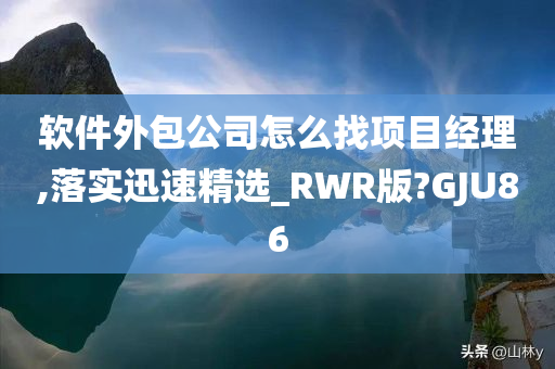 软件外包公司怎么找项目经理,落实迅速精选_RWR版?GJU86