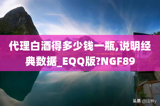 代理白酒得多少钱一瓶,说明经典数据_EQQ版?NGF89