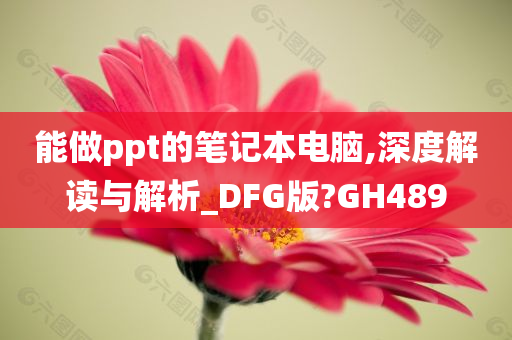 能做ppt的笔记本电脑,深度解读与解析_DFG版?GH489