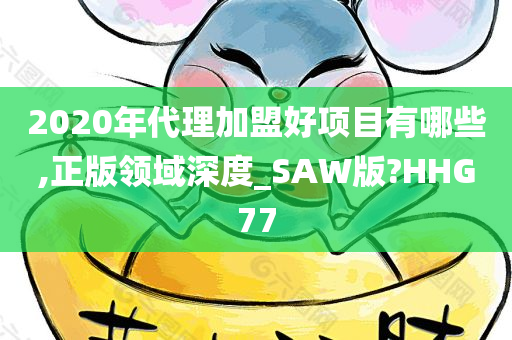 2020年代理加盟好项目有哪些,正版领域深度_SAW版?HHG77