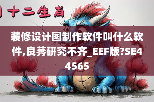 装修设计图制作软件叫什么软件,良莠研究不齐_EEF版?SE44565