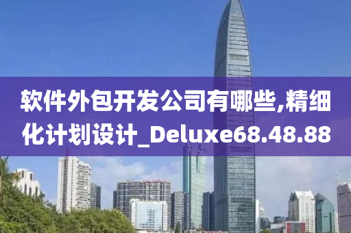 软件外包开发公司有哪些,精细化计划设计_Deluxe68.48.88