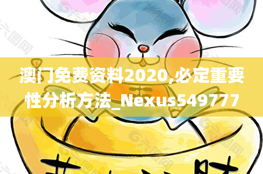 澳门免费资料2020,必定重要性分析方法_Nexus549777