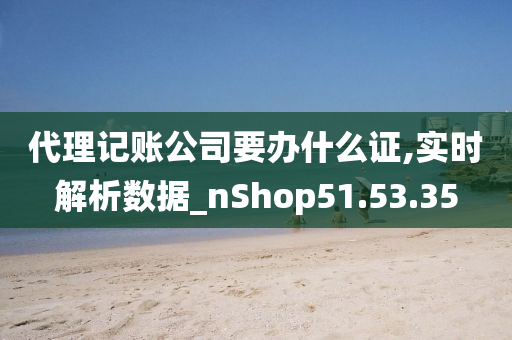 代理记账公司要办什么证,实时解析数据_nShop51.53.35