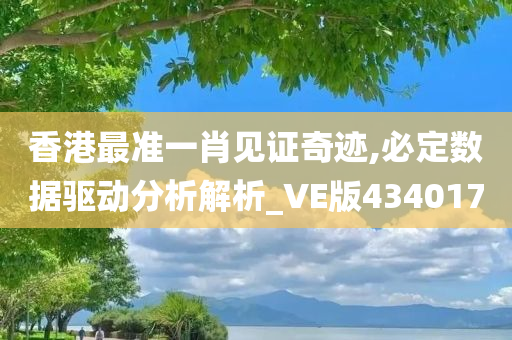 香港最准一肖见证奇迹,必定数据驱动分析解析_VE版434017