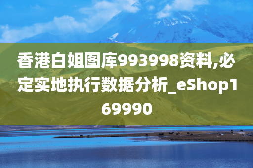 香港白姐图库993998资料,必定实地执行数据分析_eShop169990