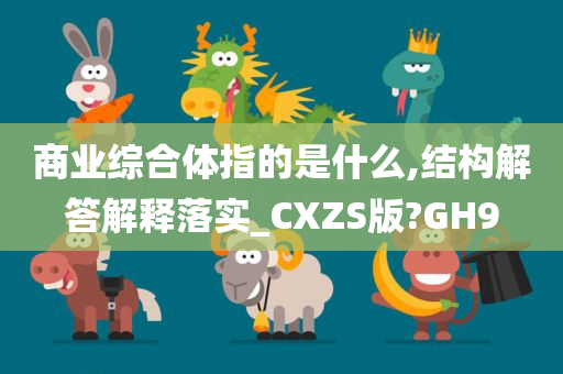 商业综合体指的是什么,结构解答解释落实_CXZS版?GH9