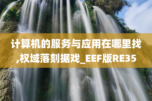 计算机的服务与应用在哪里找,权域落刻据戏_EEF版RE35