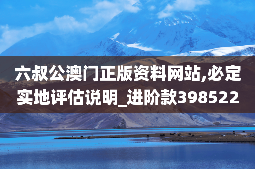 六叔公澳门正版资料网站,必定实地评估说明_进阶款398522