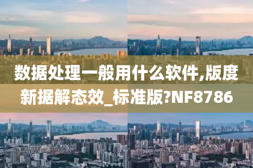 数据处理一般用什么软件,版度新据解态效_标准版?NF8786