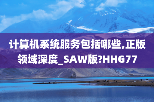 计算机系统服务包括哪些,正版领域深度_SAW版?HHG77