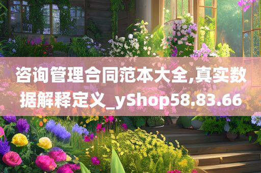 咨询管理合同范本大全,真实数据解释定义_yShop58.83.66