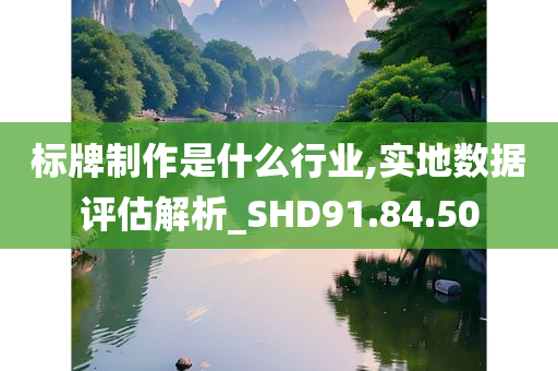 标牌制作是什么行业,实地数据评估解析_SHD91.84.50