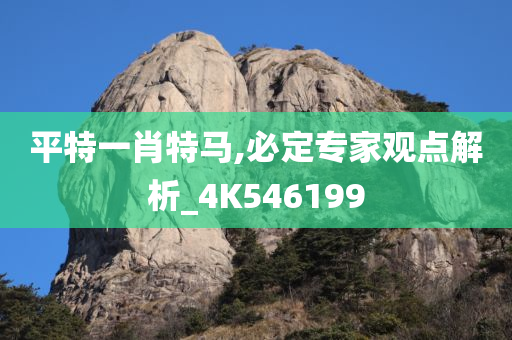 平特一肖特马,必定专家观点解析_4K546199