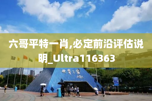 六哥平特一肖,必定前沿评估说明_Ultra116363