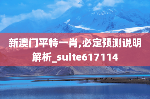 新澳门平特一肖,必定预测说明解析_suite617114