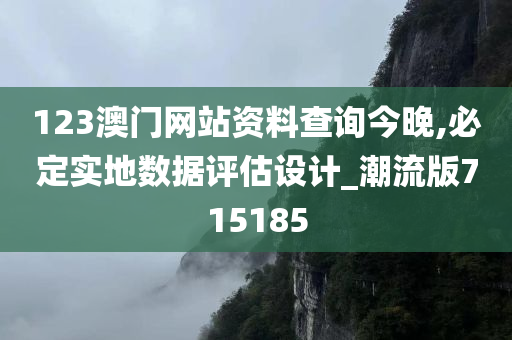 123澳门网站资料查询今晚,必定实地数据评估设计_潮流版715185