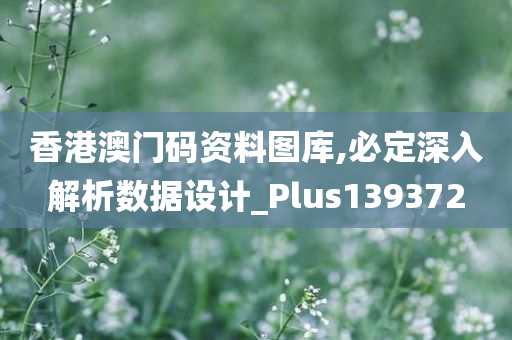 香港澳门码资料图库,必定深入解析数据设计_Plus139372