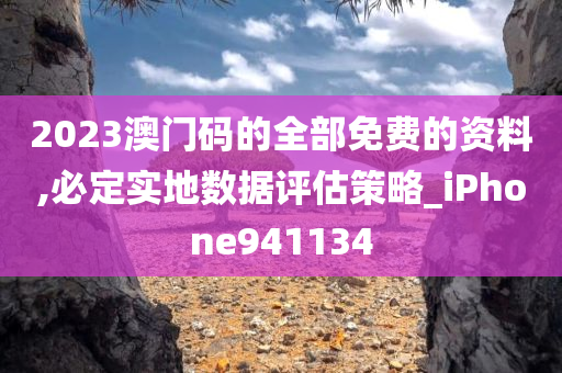 2023澳门码的全部免费的资料,必定实地数据评估策略_iPhone941134