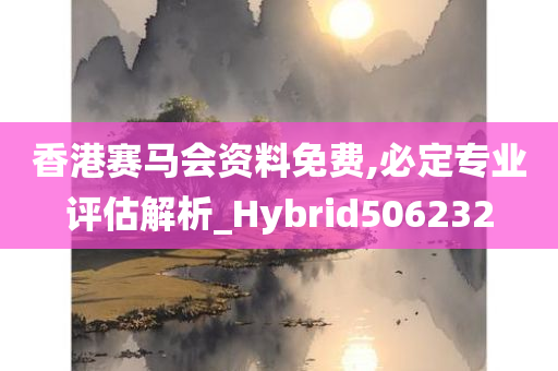 香港赛马会资料免费,必定专业评估解析_Hybrid506232