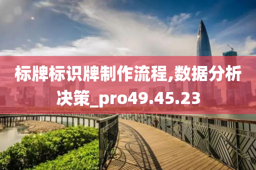 标牌标识牌制作流程,数据分析决策_pro49.45.23