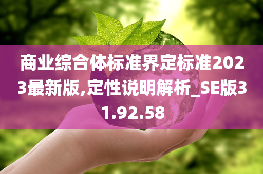 商业综合体标准界定标准2023最新版,定性说明解析_SE版31.92.58