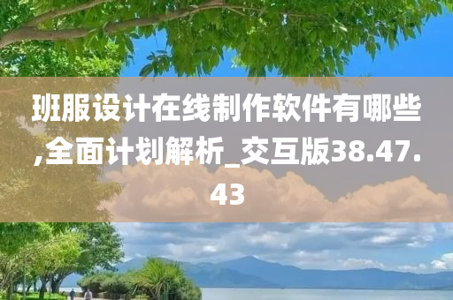 班服设计在线制作软件有哪些,全面计划解析_交互版38.47.43