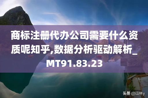 商标注册代办公司需要什么资质呢知乎,数据分析驱动解析_MT91.83.23