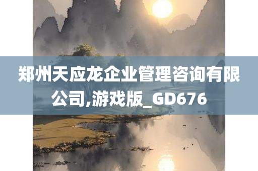 郑州天应龙企业管理咨询有限公司,游戏版_GD676