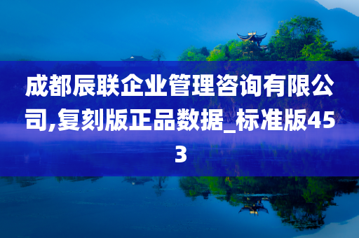 成都辰联企业管理咨询有限公司,复刻版正品数据_标准版453