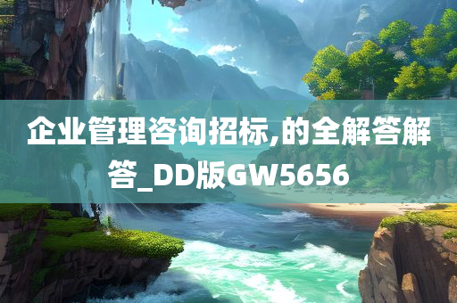 企业管理咨询招标,的全解答解答_DD版GW5656