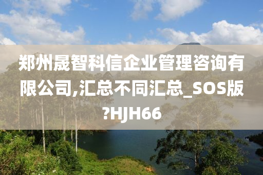 郑州晟智科信企业管理咨询有限公司,汇总不同汇总_SOS版?HJH66