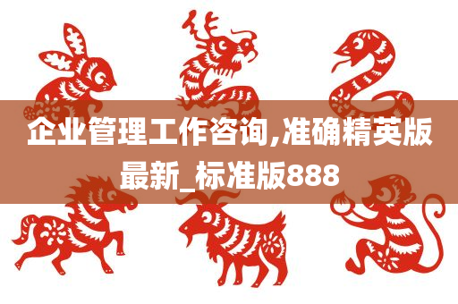 企业管理工作咨询,准确精英版最新_标准版888