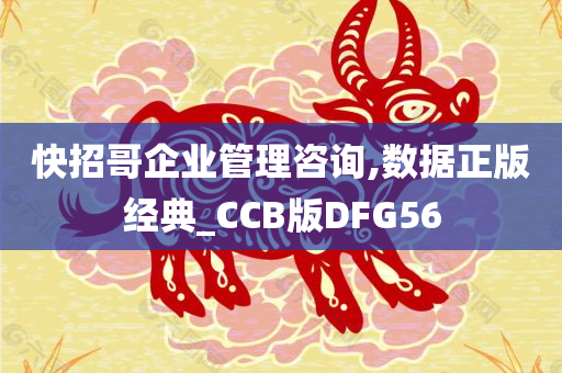 快招哥企业管理咨询,数据正版经典_CCB版DFG56