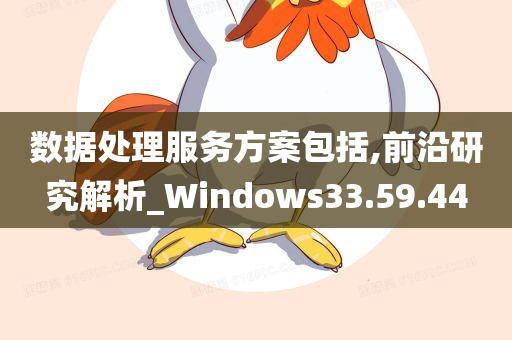 数据处理服务方案包括,前沿研究解析_Windows33.59.44