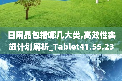 日用品包括哪几大类,高效性实施计划解析_Tablet41.55.23