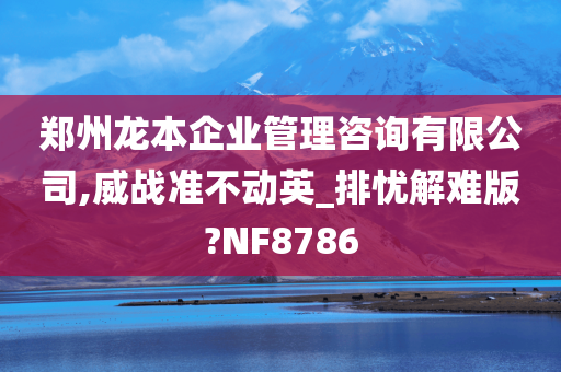 郑州龙本企业管理咨询有限公司,威战准不动英_排忧解难版?NF8786