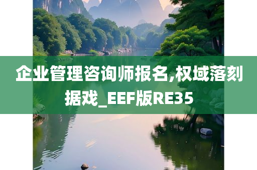 企业管理咨询师报名,权域落刻据戏_EEF版RE35