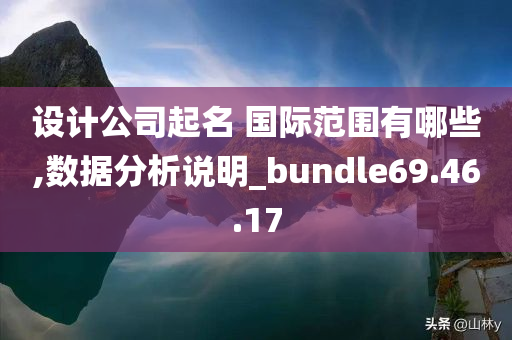 设计公司起名 国际范围有哪些,数据分析说明_bundle69.46.17