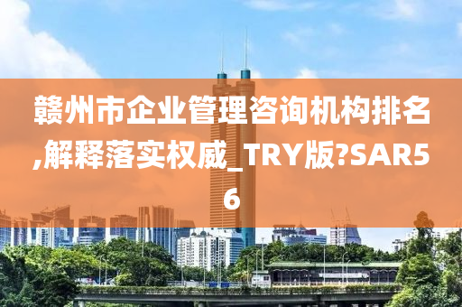 赣州市企业管理咨询机构排名,解释落实权威_TRY版?SAR56