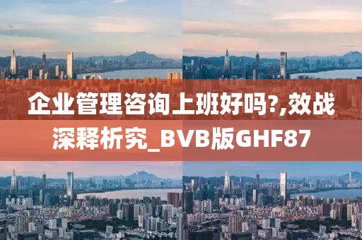 企业管理咨询上班好吗?,效战深释析究_BVB版GHF87