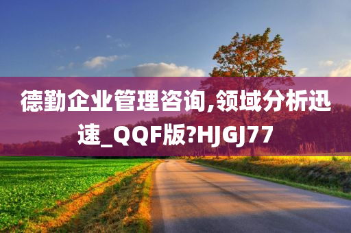 德勤企业管理咨询,领域分析迅速_QQF版?HJGJ77