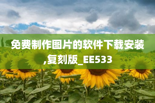 免费制作图片的软件下载安装,复刻版_EE533